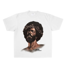 Load image into Gallery viewer, Black Jesus T-Shirt / White
