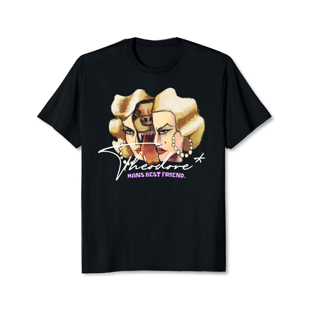 Marilyn Monroe x THEODORE* T-Shirt / Black